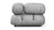 Bellini Module - Mario Bellini Module, Left Corner, Light Gray Velvet