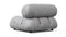 Bellini Module - Mario Bellini Module, Left Corner, Light Gray Velvet