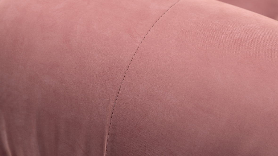 Bellini Module - Mario Bellini Module, Left Corner, Blush Pink Velvet