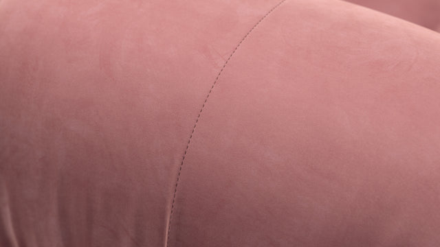 Bellini Module - Mario Bellini Module, Left Corner, Blush Pink Velvet