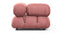 Bellini Module - Mario Bellini Module, Left Corner, Blush Pink Velvet