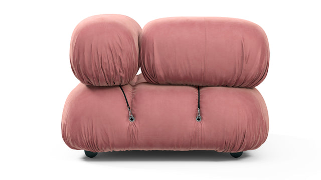 Bellini Module - Mario Bellini Module, Left Corner, Blush Pink Velvet