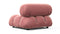 Bellini Module - Mario Bellini Module, Left Corner, Blush Pink Velvet