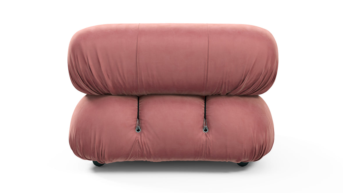 Bellini Module - Mario Bellini Module, Left Corner, Blush Pink Velvet
