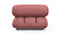Bellini Module - Mario Bellini Module, Left Corner, Blush Pink Velvet
