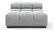 Tufty - Tufty Module, Armless, Light Gray Wool