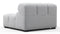 Tufty - Tufty Module, Armless, Light Gray Wool