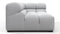 Tufty - Tufty Module, Extra Large Right Corner, Light Gray Wool