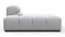 Tufty - Tufty Module, Left Chaise, Armless, Light Gray Wool