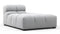 Tufty - Tufty Module, Right Chaise, Armless, Light Gray Wool