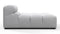 Tufty - Tufty Module, Right Chaise, Armless, Light Gray Wool