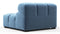 Tufty - Tufty Module, Armless, Aegean Blue Velvet