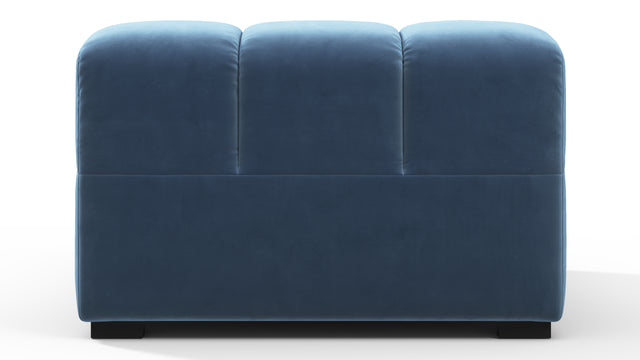 Tufty - Tufty Module, Armless, Aegean Blue Velvet