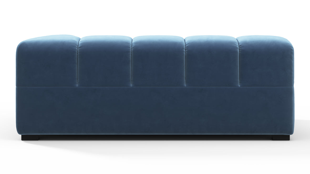 Tufty - Tufty Module, Extra Large Right Corner, Aegean Blue Velvet