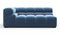 Tufty - Tufty Module, Extra Large Left Corner, Aegean Blue Velvet