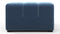 Tufty - Tufty Module, Extra Large Left Corner, Aegean Blue Velvet