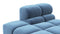Tufty - Tufty Module, Left Chaise, Armless, Aegean Blue Velvet