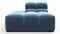 Tufty - Tufty Module, Left Chaise, Armless, Aegean Blue Velvet