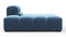 Tufty - Tufty Module, Left Chaise, Armless, Aegean Blue Velvet