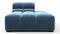 Tufty - Tufty Module, Right Chaise, Armless, Aegean Blue Velvet