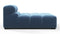 Tufty - Tufty Module, Right Chaise, Armless, Aegean Blue Velvet