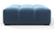Tufty - Tufty Ottoman, Aegean Blue Velvet