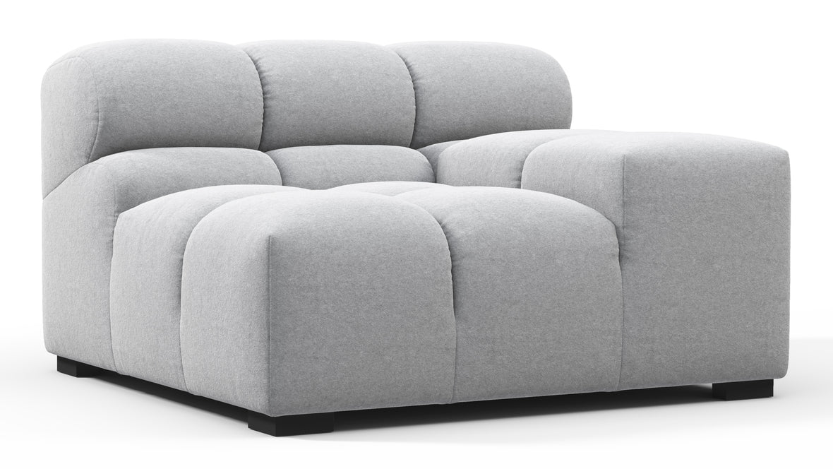 Tufty - Tufty Module, Right Arm, Light Gray Wool