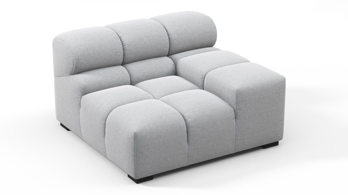 Tufty - Tufty Module, Right Arm, Light Gray Wool
