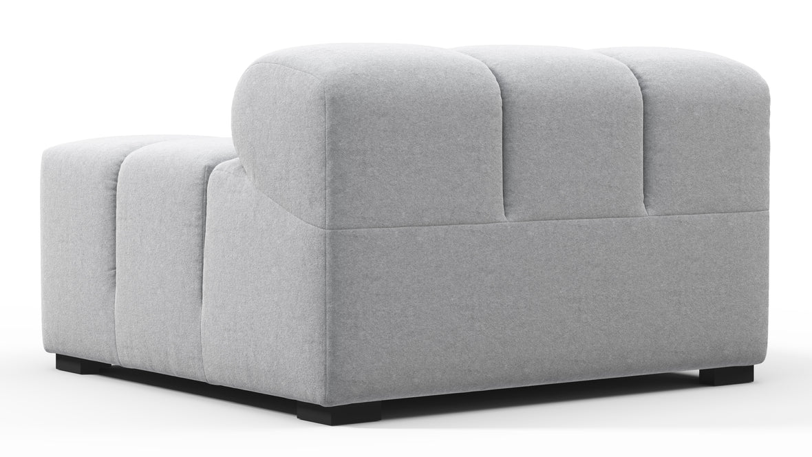 Tufty - Tufty Module, Right Arm, Light Gray Wool