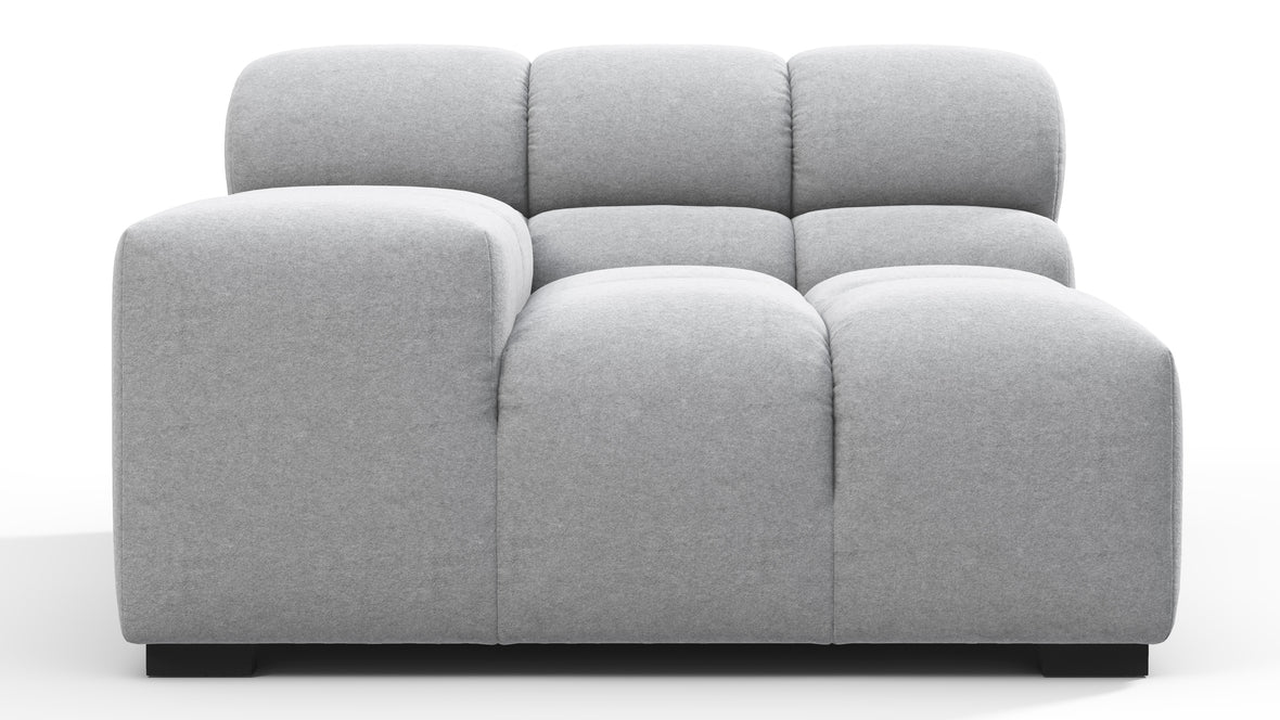Tufty - Tufty Module, Left Arm, Light Gray Wool