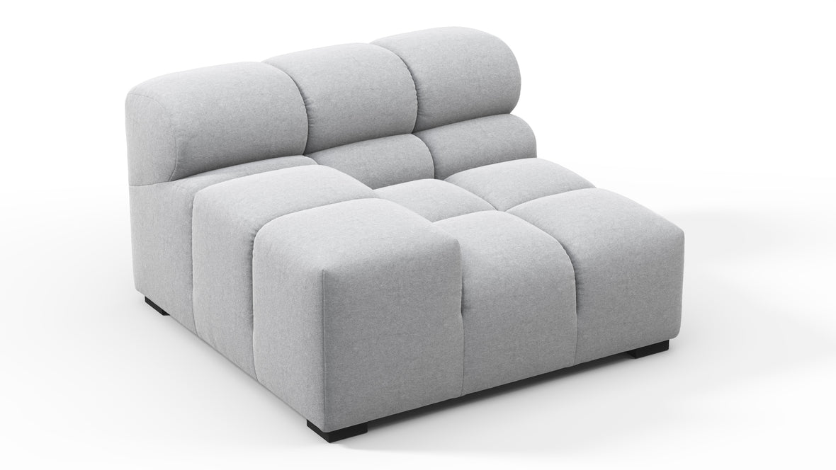 Tufty - Tufty Module, Left Arm, Light Gray Wool