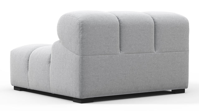 Tufty - Tufty Module, Left Arm, Light Gray Wool