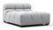 Tufty - Tufty Module, Armless Chaise, Light Gray Wool