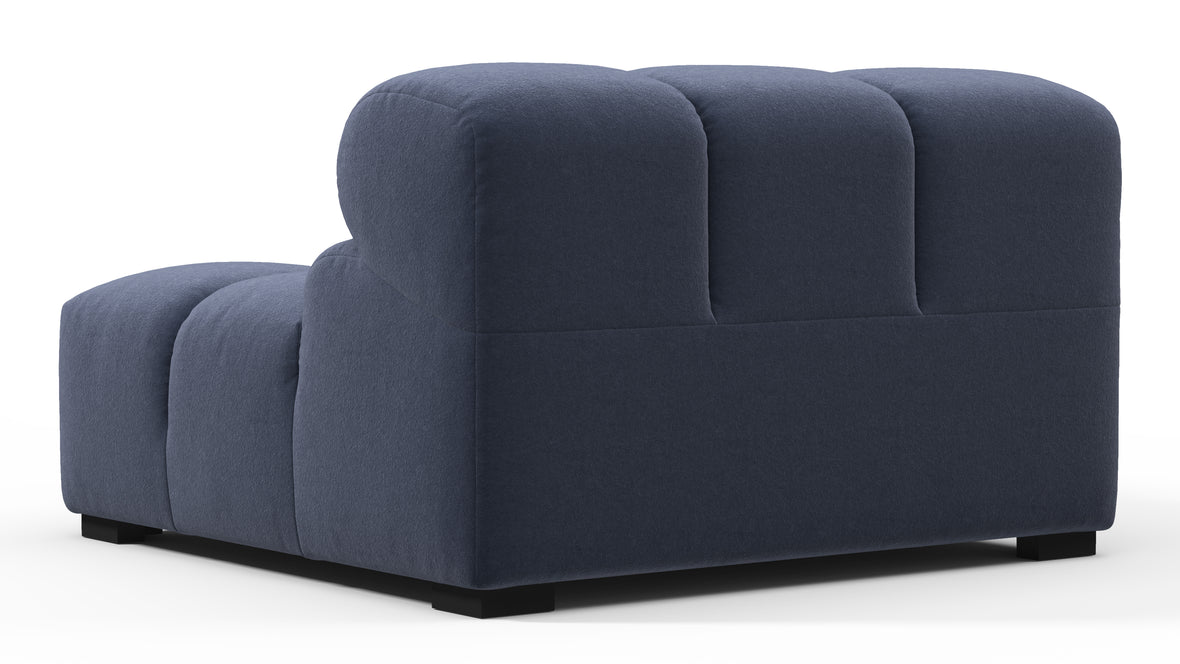 Tufty - Tufty Module, Left Arm, Royal Blue Wool