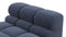 Tufty - Tufty Module, Armless Chaise, Royal Blue Wool