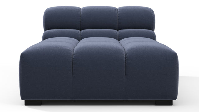 Tufty - Tufty Module, Armless Chaise, Royal Blue Wool