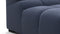 Tufty - Tufty Sectional, Small, Right Chaise, Royal Blue Wool