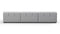 Tufty - Tufty Sectional, Small, Right Chaise, Light Gray Wool