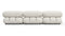 Bellini Sofa - Mario Bellini Three Seater Sofa, White Boucle