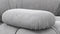 Bellini Sofa - Mario Bellini Three Seater Sofa, Light Gray Velvet
