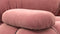 Bellini Sofa - Mario Bellini Three Seater Sofa, Blush Pink Velvet