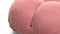 Bellini Sofa - Mario Bellini Open End Sofa, Left, Blush Pink Velvet