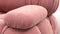 Bellini Sofa - Mario Bellini Open End Sofa, Left, Blush Pink Velvet