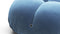 Bellini Sofa - Mario Bellini Open End Sofa, Left, Aegean Blue Velvet