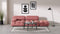 Bellini Sofa - Mario Bellini Open End Sofa, Right, Blush Pink Velvet