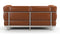 Corbusier - Corbusier Grand Modele Two Seater Sofa, Tan Premium Leather