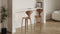 Norman - Norman Counter Stool, Walnut, 25.5