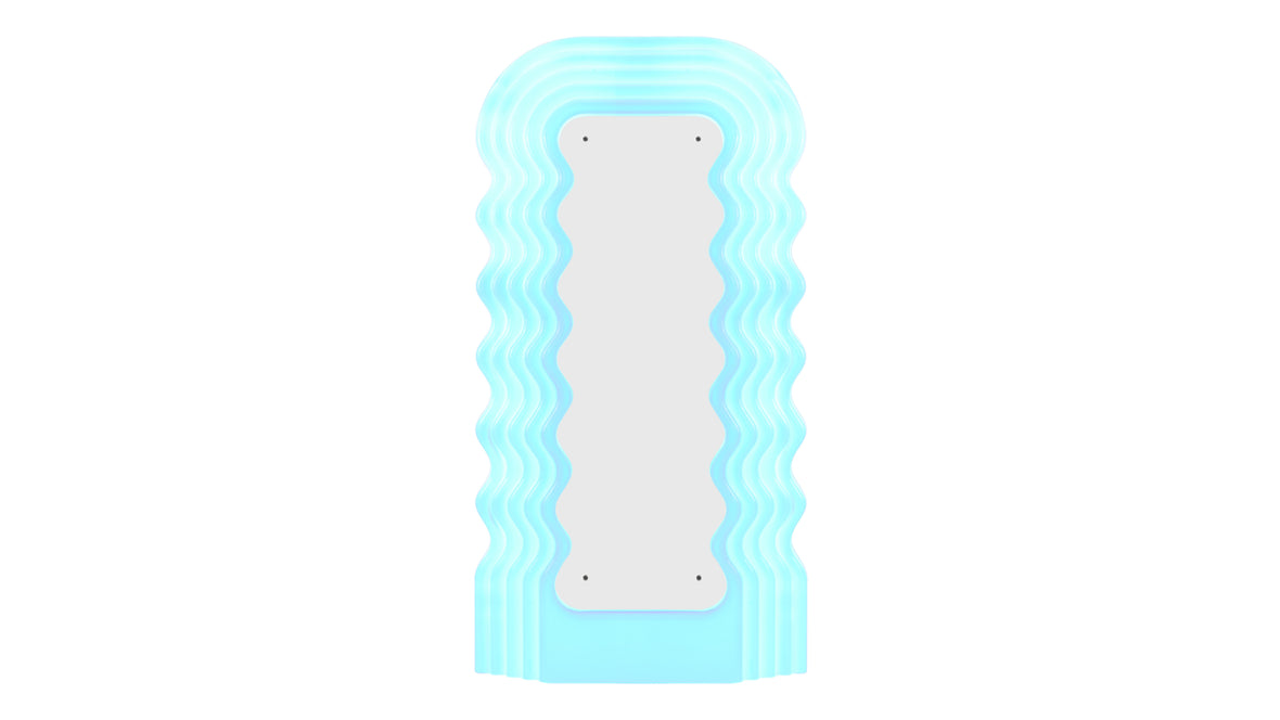 Ettore Sottsass - Ettore Sottsass Mirror, Backlit, Color Adjustable
