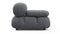 Bellini Module - Mario Bellini Module, Left Arm, Gray Boucle