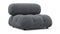 Bellini Module - Mario Bellini Module, Armless, Gray Boucle